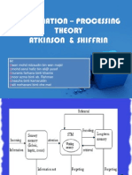 Information - Processing Theory Atkinson & Shiffrin