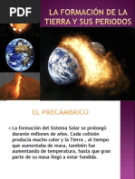 La Formación de La Tierra y Sus Periodos