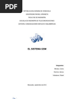 Trabajo de GSM