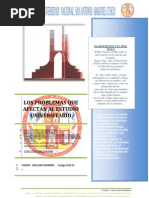 Los Problemas Que Afectan Al Estudio Universitario