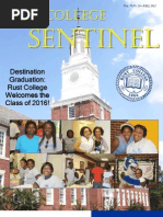 The Rust College Sentinel - Fall 2012