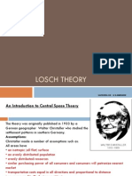 Losch Theory