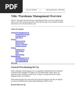 Wms Overview