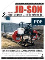 Sawmill Owners Manual HFE-21 - 2012 - Revised