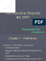 1 The Industrial Disputes Act 1947