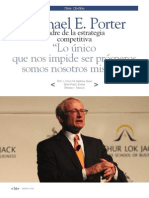 Entrevista A Michael E. Porter: "Lo Único Que Nos Impide Ser Prósperos Somos Nosotros Mismos"