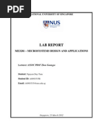 A0093535B - Lab Report