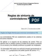 Reglas Ziegler Nichols