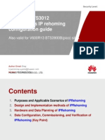 Huawei BTS3012 and BTS3900B Rehoming