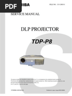 Toshiba Tdp-p8 DLP Projector