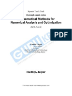 Numerical Analysis