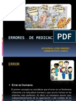 Errores de Medicacion