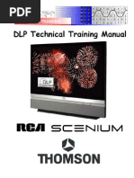 Thomson Rca Scenium DLP Technikal Training Manual