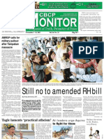 CBCP Monitor Vol. 16 No. 23