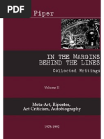 IN THE MARGINS BEHIND THE LINES Collected Writings Volume II