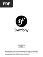 Symfony Quick Tour 2.1