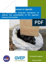 Briquette Businesses in Uganda