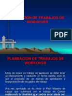 Planeación Trabajo Workover