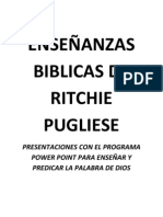 Listado de Enseñanzas Bíblicas Diseñadas Con El Programa Power Point de Microsoft Word