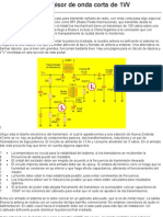 Transmisor de Onda Corta de 1W