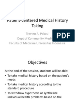 Patient-Centered Medical History Taking