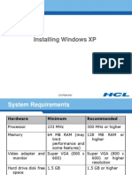 Installing Windows XP: Confidential