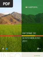 Informe Camposol 2011