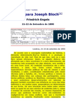 Carta para Joseph Bloch