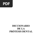 Diccionario Protesis Dental