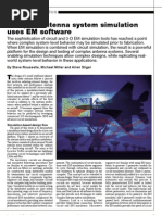 Complex Antenna System Simulation Uses EM Software: Electronics