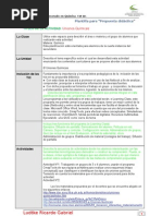 Secuencia Didáctica Uniones quimicas+TICs