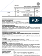 Anshul Civil Resume