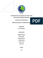 Ejercicios de Localizacion y Distribucion Fisica COMPLETO