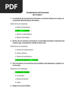 Act. 5 Quiz 1 - Fundamentos de Economia