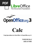 LBS DCA (S) OpenOffice - Org Calc Notes