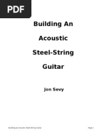 Guitar Making Guide - Jon Sevy