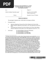 In Re:) Chapter 11) Collins & Aikman Corporation, Et Al.) Case No. 05-55927 (SWR) ) (Jointly Administered) ) Debtors.) Honorable: Steven W. Rhodes)