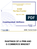 Ecrm The New Frontier: Agifors Revenue Management Symposium CANCUN 2006