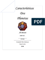 Caracteristicas Dos Planetas As Astrologia Medieval AlBiruni PDF