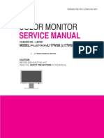 Color Monitor: Service Manual