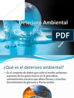 Deterioro Ambiental