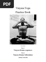 Vinyasa Yoga Practice Book