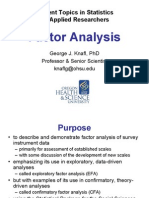 Factor Analysis Presentation