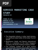 Service Marketing Case Study: FEROZ.M-113 MAHESH.G-223 PRAVEEN.R-333 Koteswararao.S-243