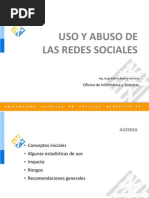 Uso Abuso Redes Sociales