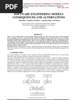 Software Engineering Models Consequences and Alternatives