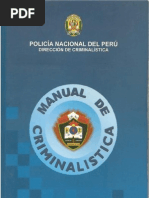 Manual de Criminalistica