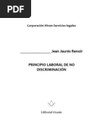 Libro Principio Laboral de No Discriminacion Jose Maria Pacori Cari PDF