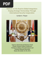 Thayer Vietnam: Strategic Partnerships and International Security Cooperation