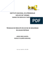 9DB Kayak Tecnicas de Rescate Aguas Rapidas